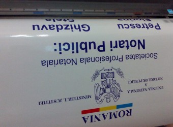 Print Folie Adeziva pentru Casete Luminoase