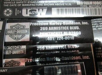 Etichete Motor Harley Davidson